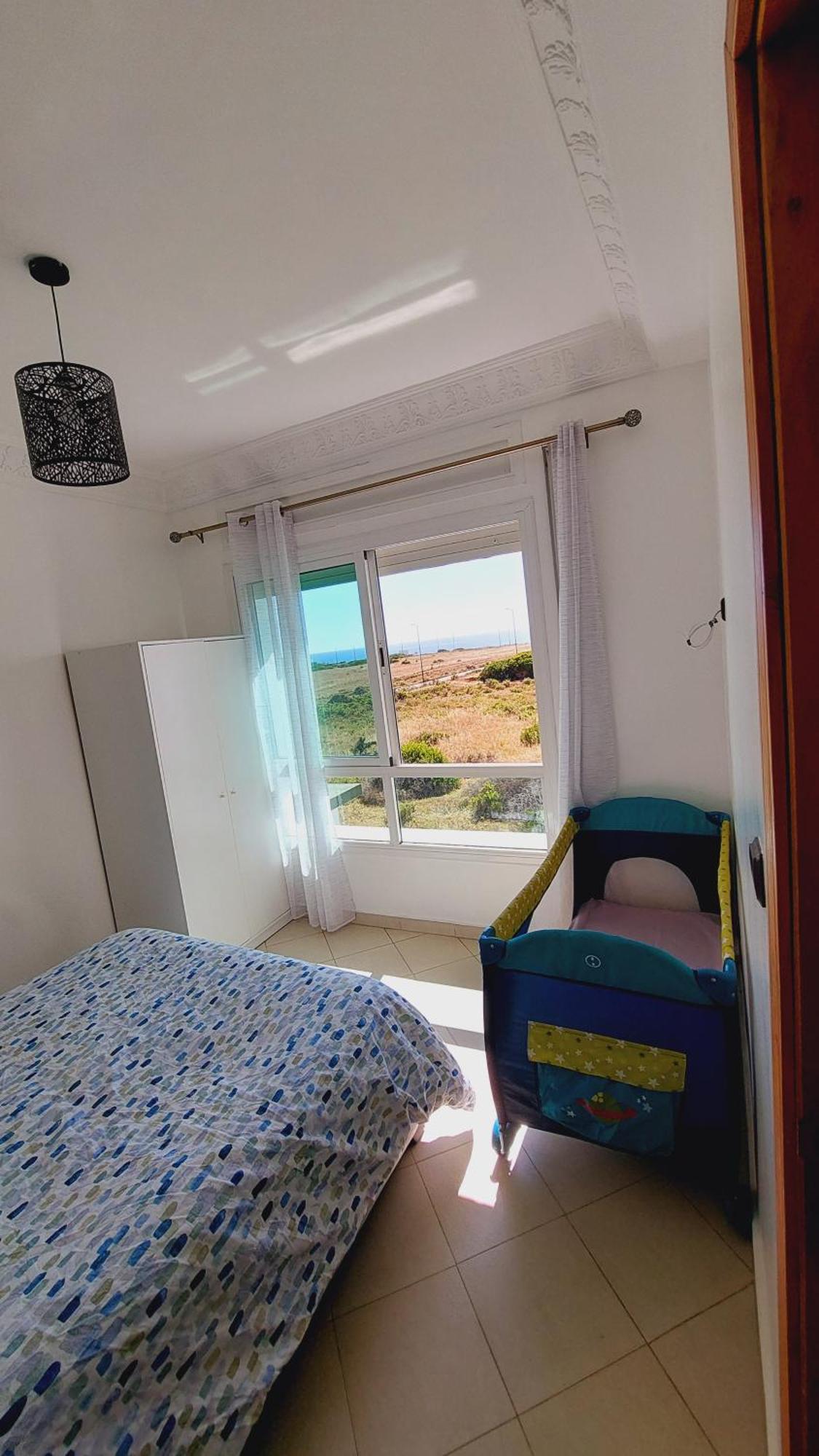 Appartement Avec Piscines, Vue Sur Mer Et Acces A La Plage A Achakar Hill, Tanger. Ngoại thất bức ảnh